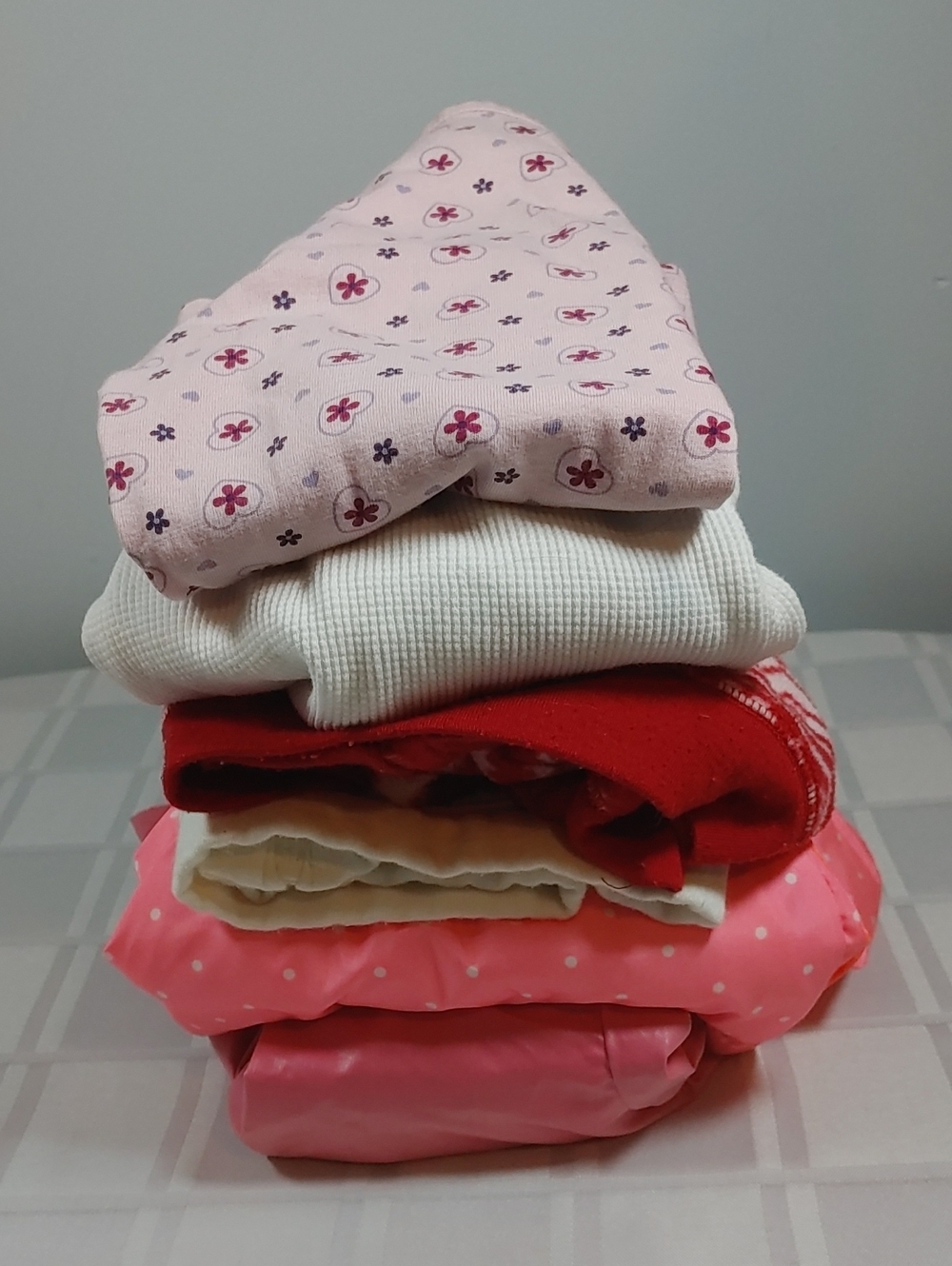 Lot of Girls' Toddler Clothes, 6 Items, Sizes 24mo-3X, Jackets, Sweaters, Shirts